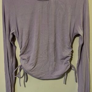 Princess Polly Lavendar Ruched Crop top